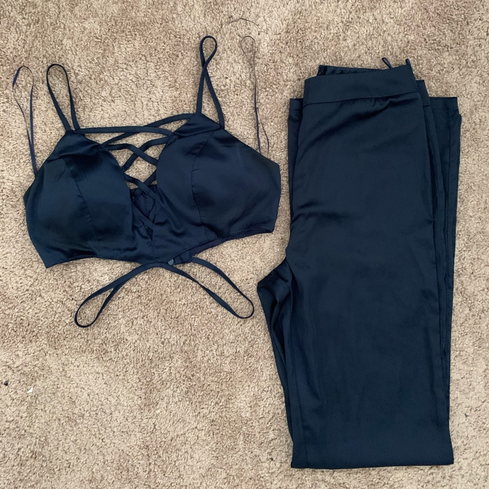 High waisted pants Suit